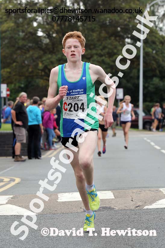 Mens under-17s Northern Road Relays, Warrington. Photo: David T. Hewitson/Sports for All Pics